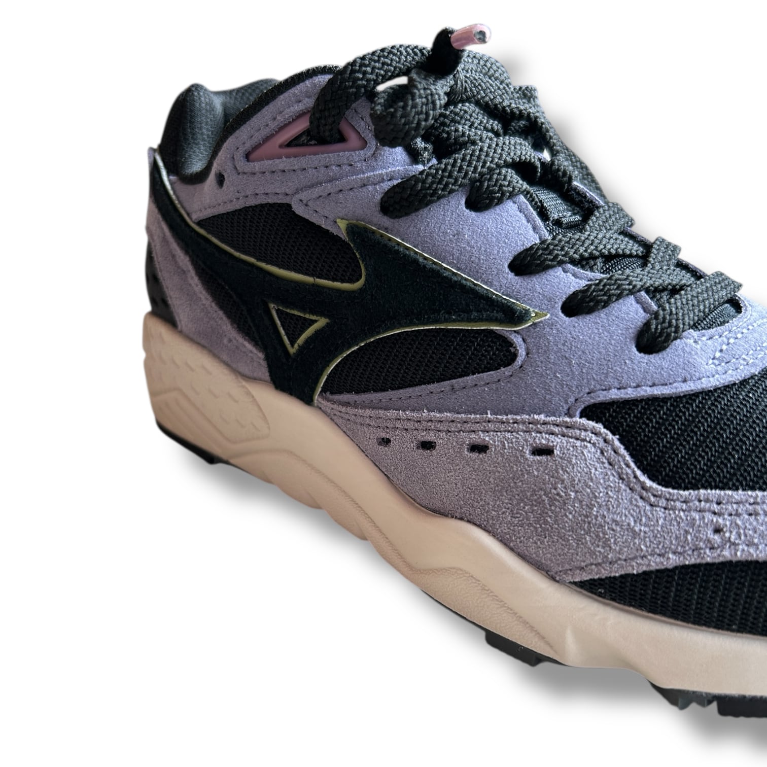 CONTENDER-Black×Khaki×Purple〖MIZUNO〗ミズノ コンテンダー | COCOON
