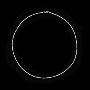 【SV1-11】18inch silver chain necklace
