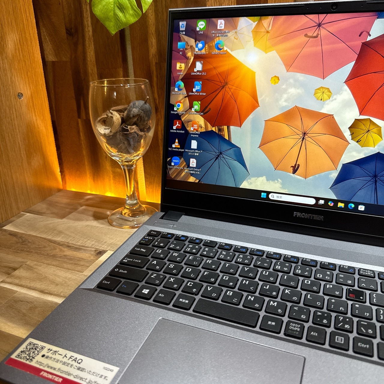 《最新発売モデル》FRONTIER NLC190 第10世代 メモリ8GB SSD256GB FHD ノートパソコン オフィス付き