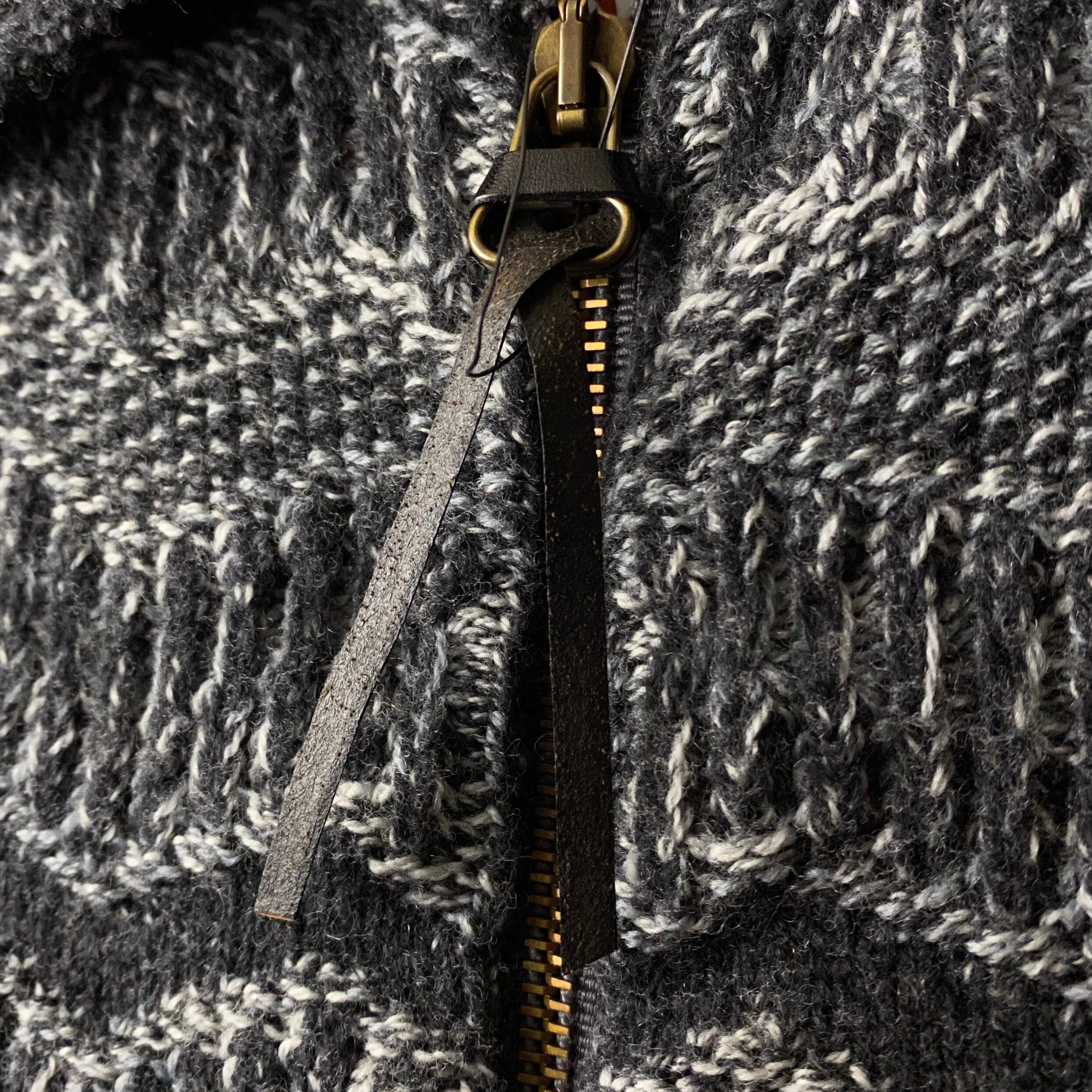 MISSONI zip-up knit vest | NOIR ONLINE