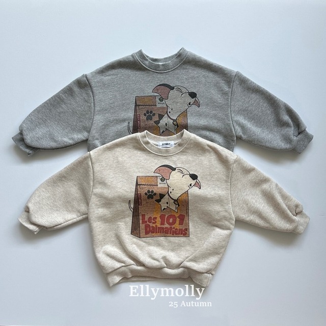 [即納5号/7号]≪ELLY MOLLY≫ 15 Dalmatian mtm oatmeal