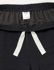 ジョガー パジャマボトムス ライトウエイト ラウンジウェア 大きいサイズ テリーコットン レディース ブラック XL