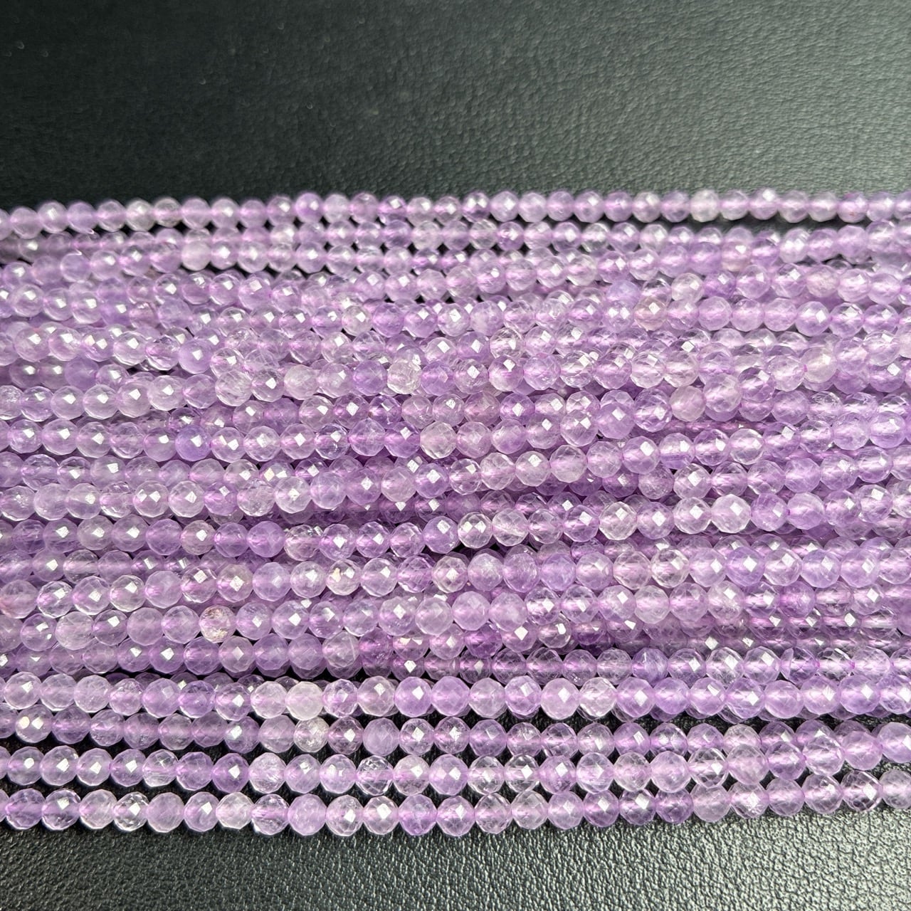 アメジスト ラウンド 紫 3.4mm | K0023