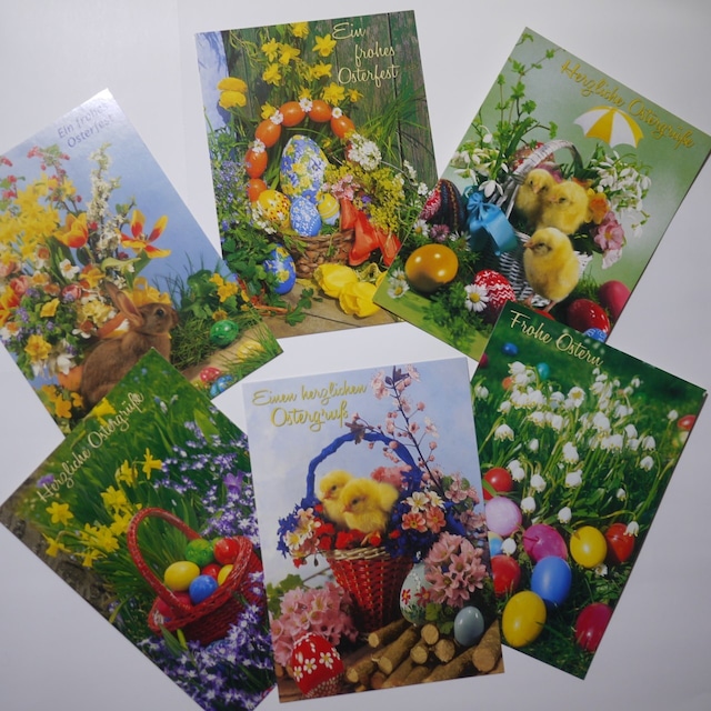 イースター ポストカード3Pセットフォトカード ドイツ