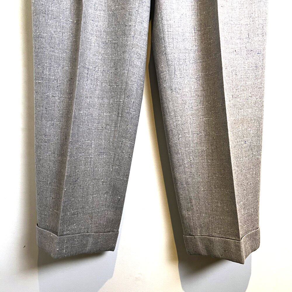 Vintage Nep Wool Trousers [1950s-] Vintage Kasuri Nep Wool