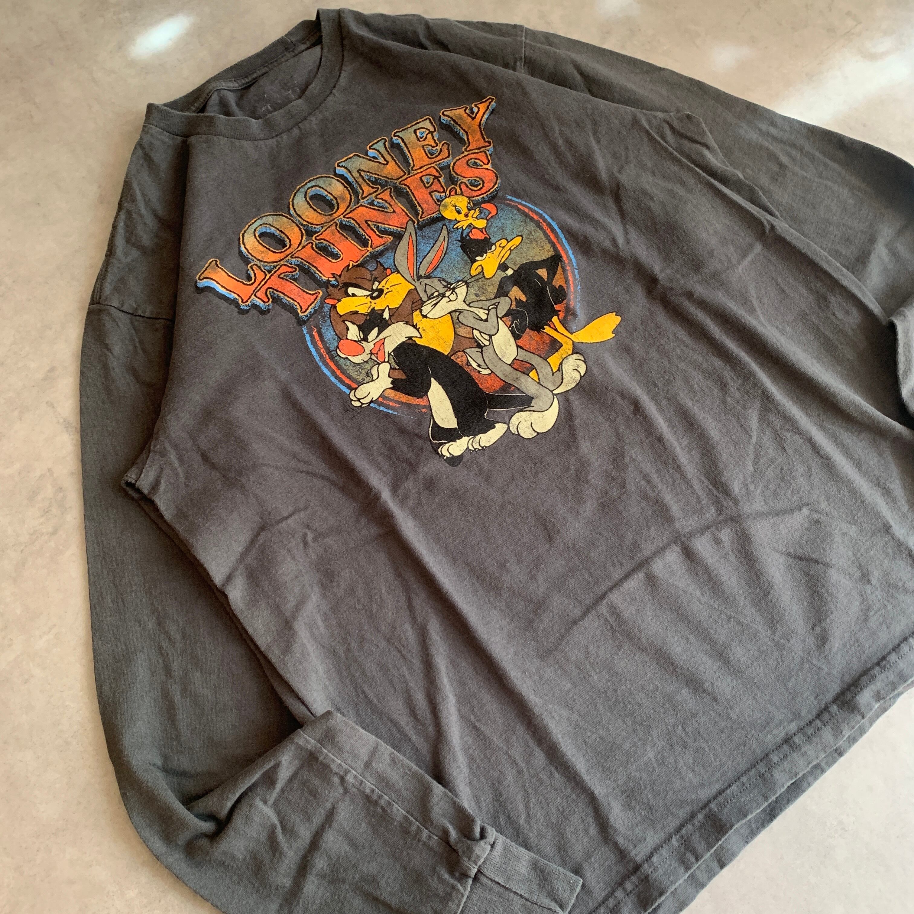 LOONEY TUNES ルーニーテューンズ キャラクター ロンT 長袖T LOONEY TUNES ルーニーテューンズ キャラクター ロンT 長袖T