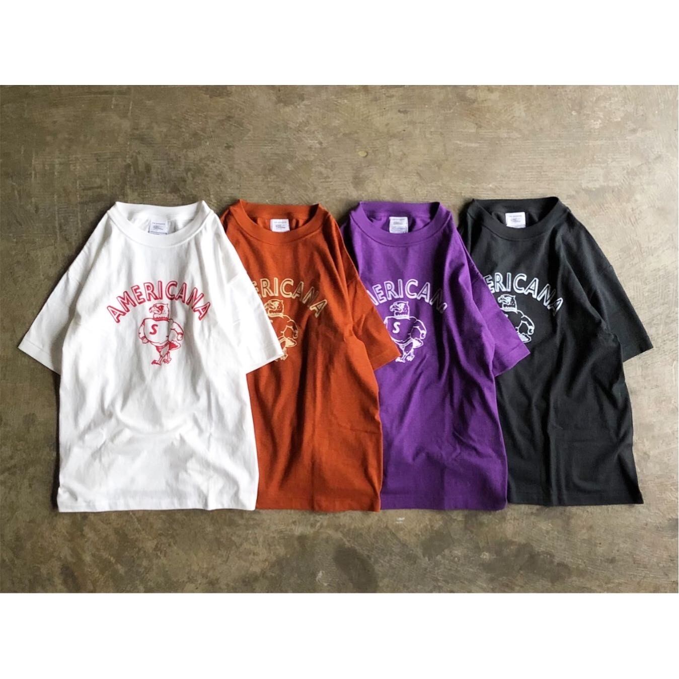 Shinzone(シンゾーン) 『AMERICANA COLLABORATION』Raffi Cotton Loop Wheeled S/S Tee | AUTHENTIC Life Store powered by BASE