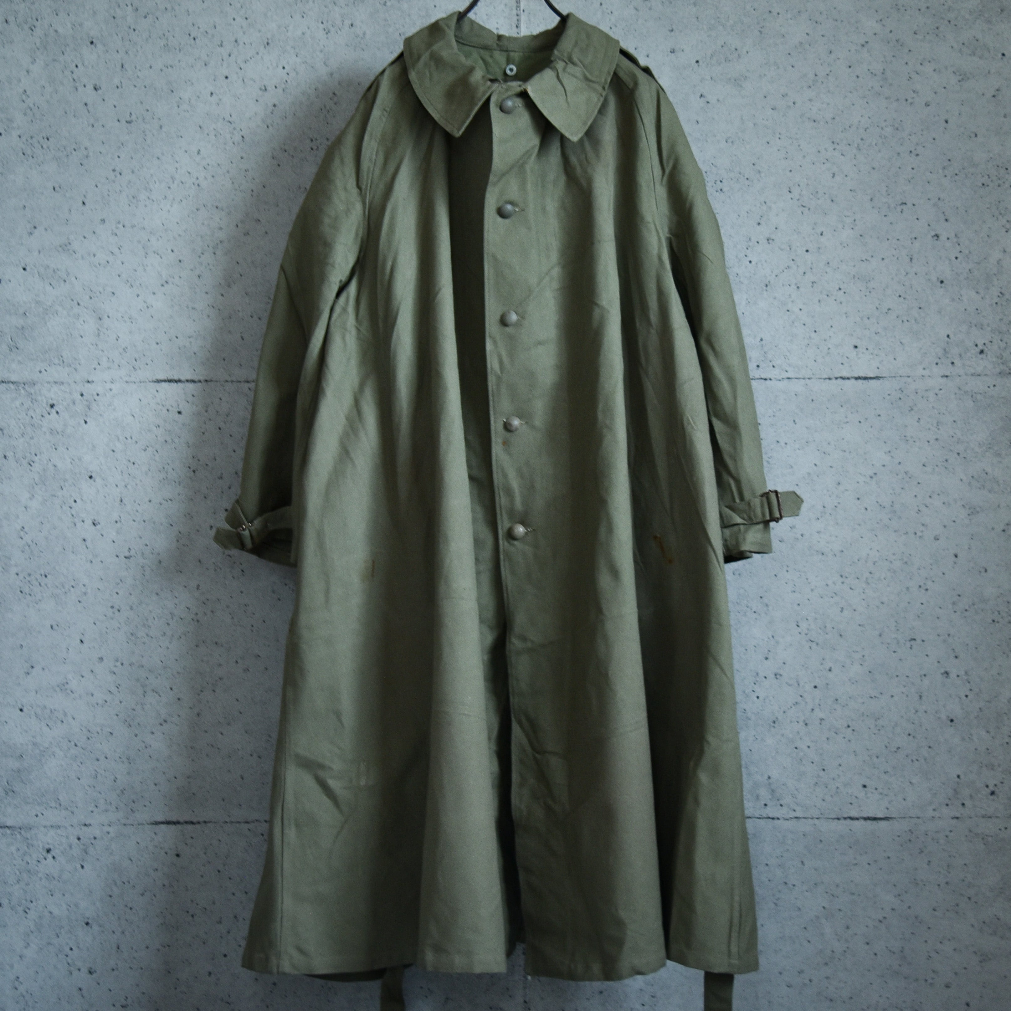 DEAD STOCK】40s French Army Motorcycle Coat M35 WWⅡ フランス軍 ...