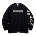 【SOFTMACHINE】ソフトマシーン/ THE END L/S T-SHIRTS (BLACK)