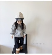 ザゴグマ / THE GOGUMA / わたあめ裏起毛襟付きT / 韓国子供服 / キッズ / 26winter〖取寄〗*XS~XL*