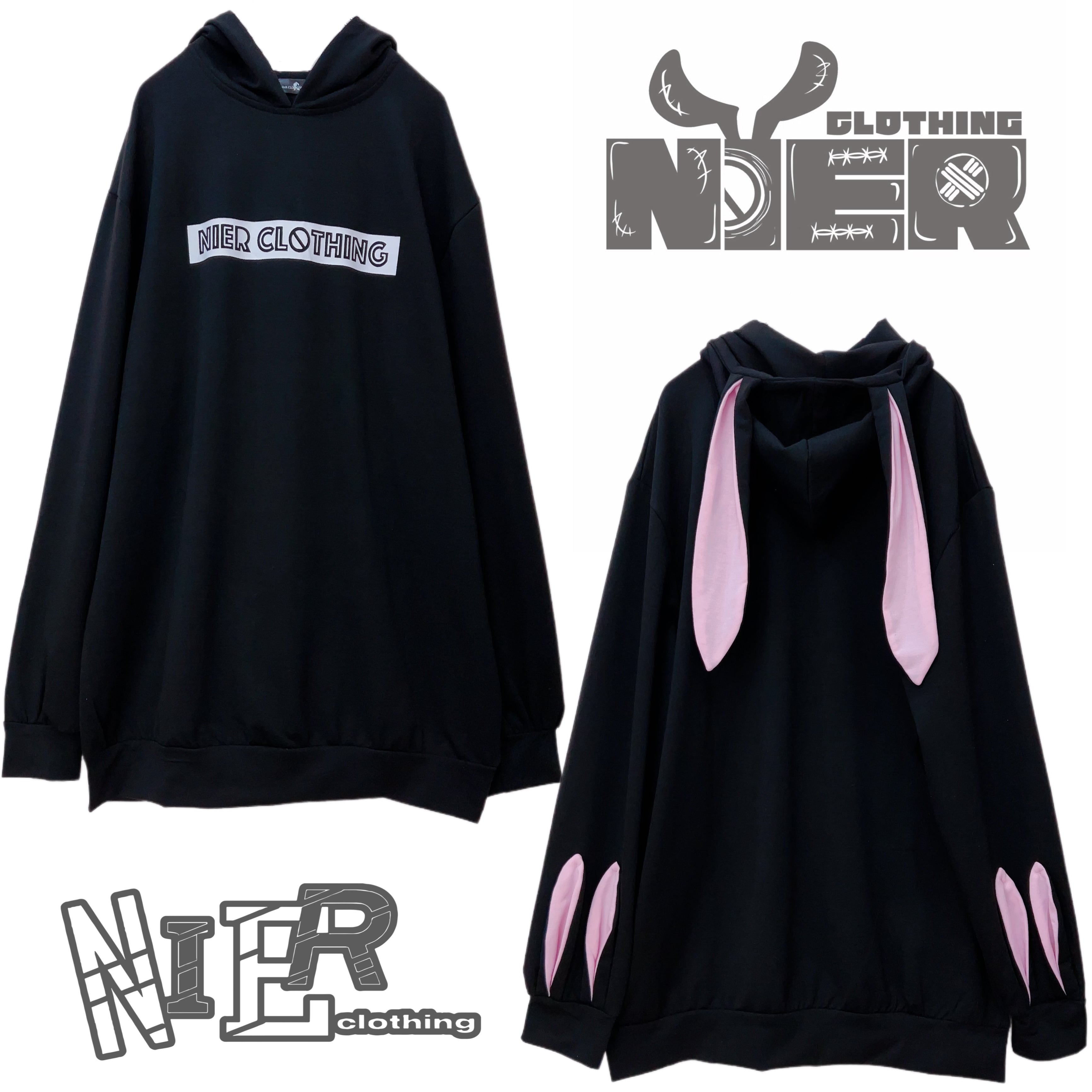 NIER TRIPLE RABBIT HOODIE | NIER CLOTHING