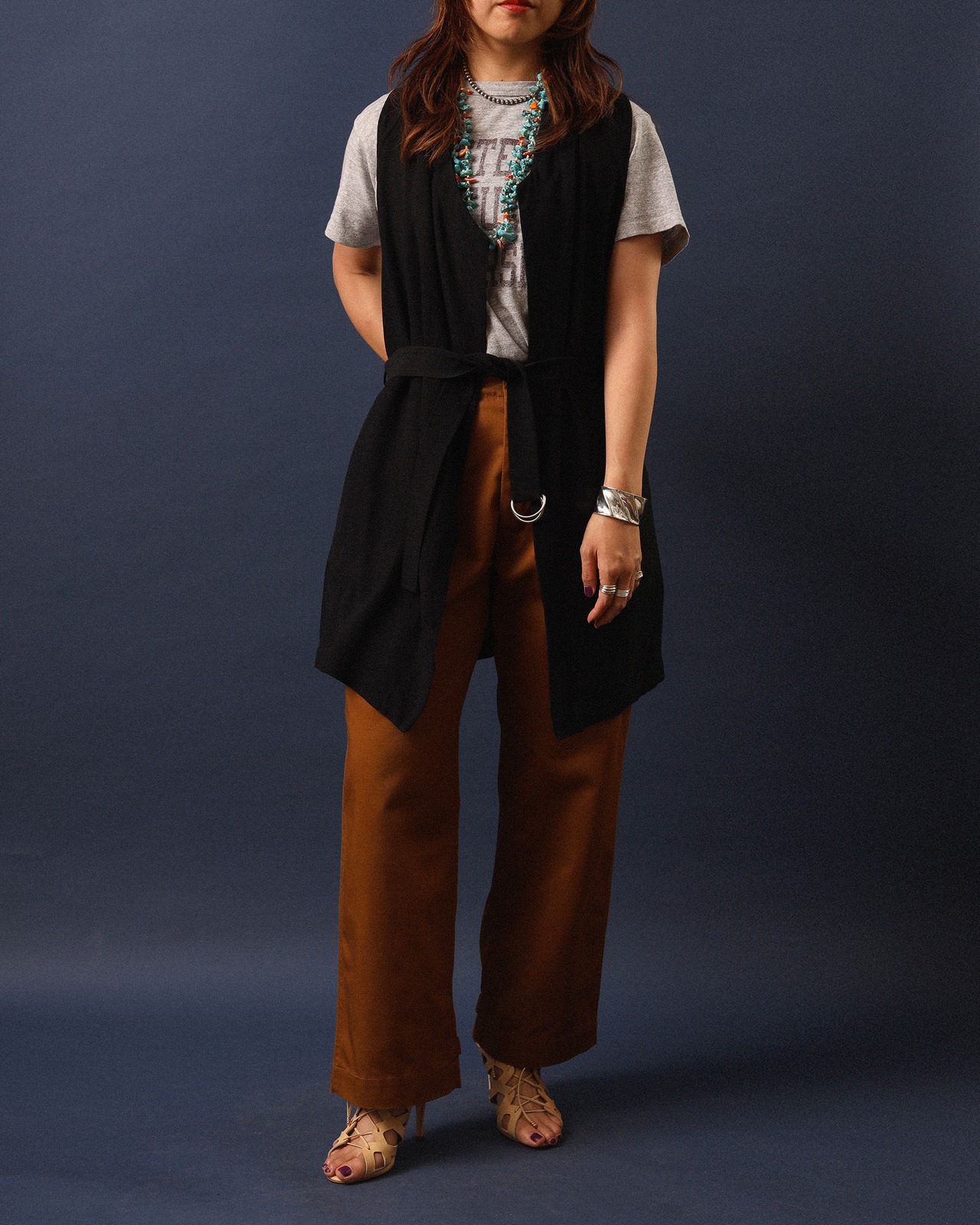 Helmut Lang / Belted Vest