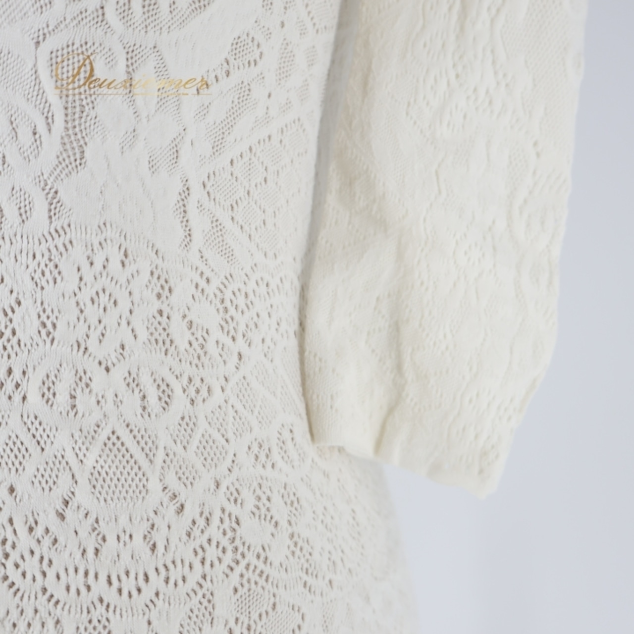 バレエ 衣装 ノーソーイングニット ホワイト系 チャコット Chacott 白 編み上げ 日本製 社交ダンス 練習 レッスン 伸縮 ストレッチ 上品 かわいい 明るい 爽やか ノーソーイング