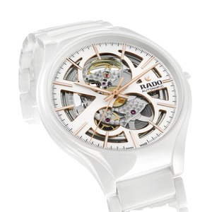 【RADO ラドー】True Automatic トゥルー オープンハート オートマティック（ホワイト）／国内正規品 腕時計
