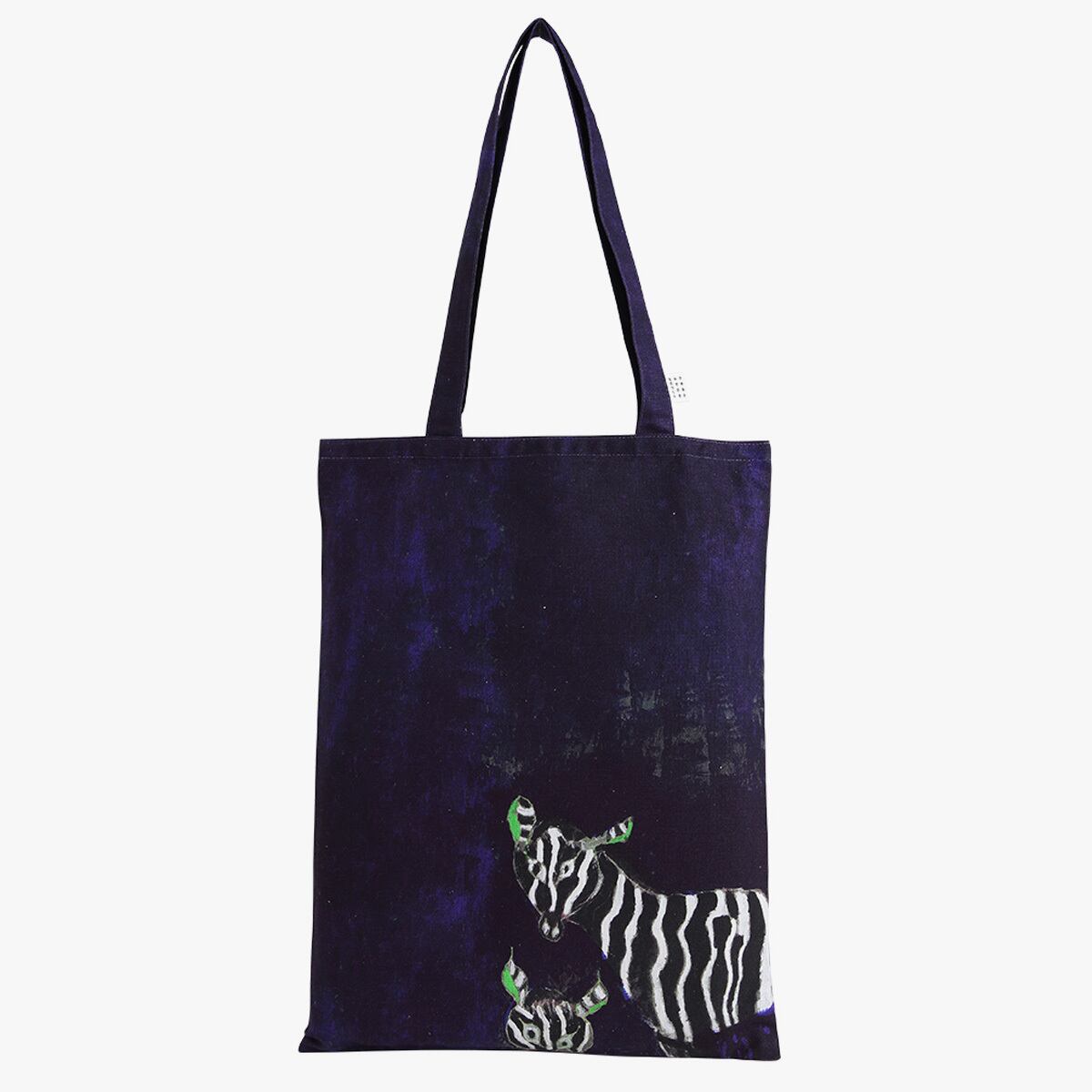 トートバッグ「しまうま」小笹逸男