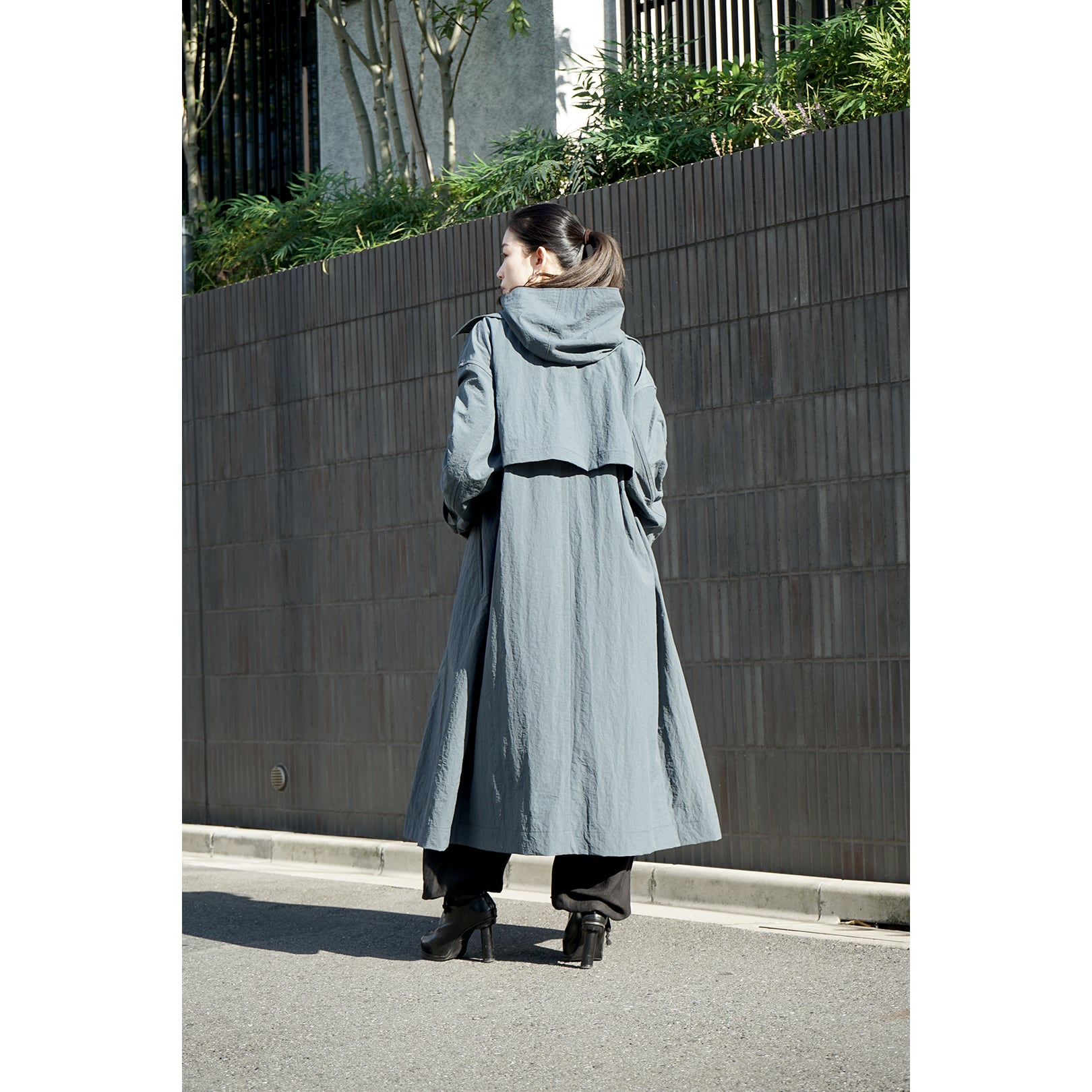 Blanc YM] (ブランワイエム) BL-22A-CNC Convertible Nylon Coat