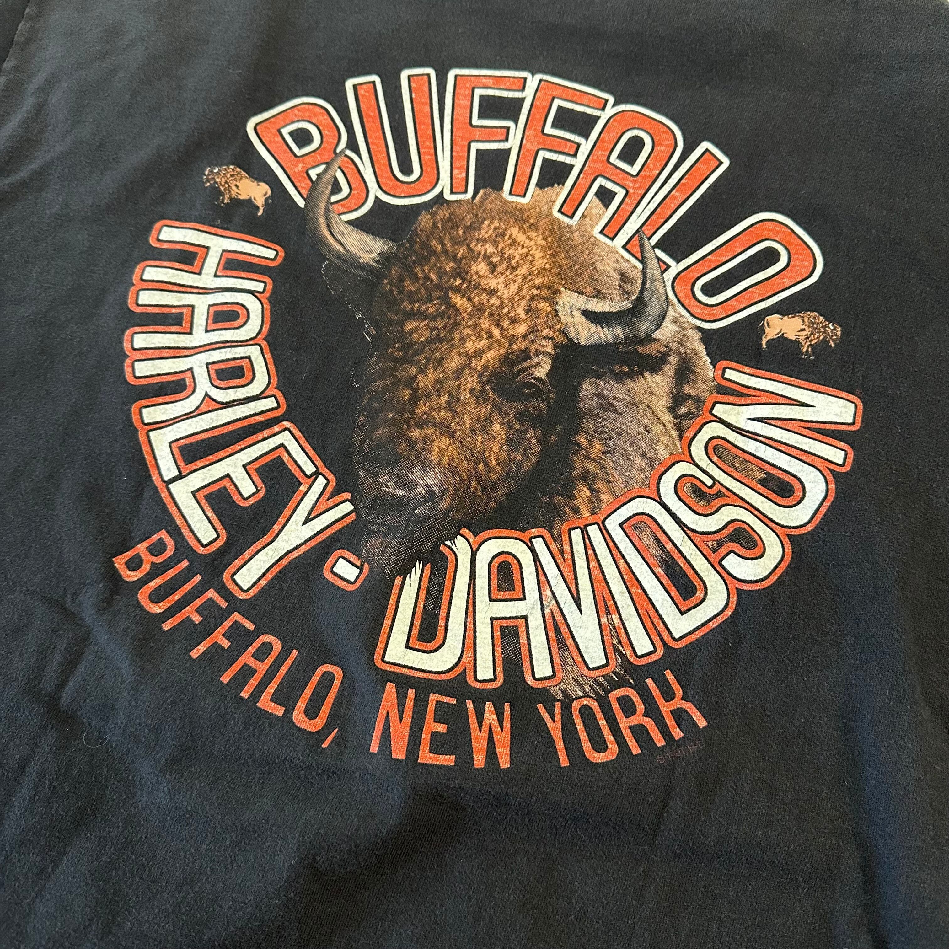 90's HARLEY DAVIDSON T-SHIRT BUFFALO N.Y | BerBerJin Yuhodo