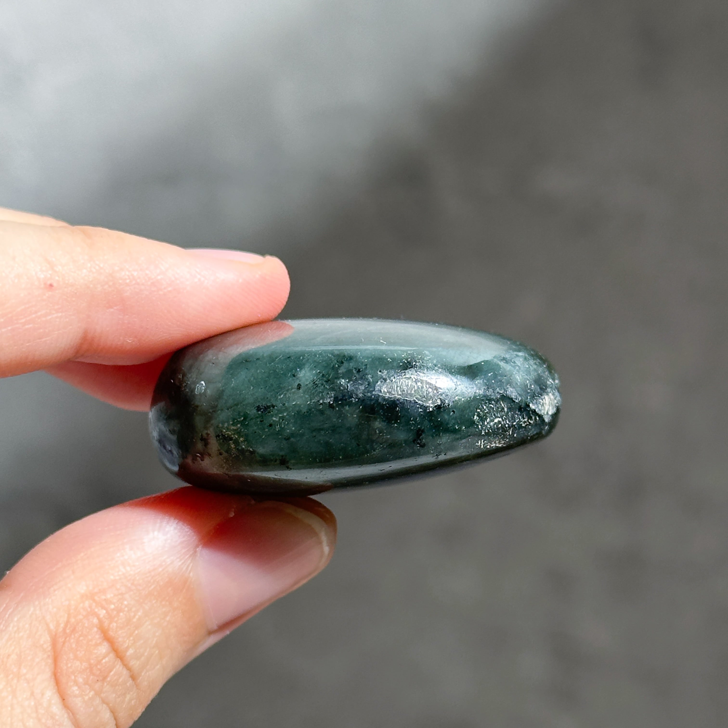 ラブラドライト スフィア ◇Labradorite◇天然石・鉱物・パワーストーン ラブラドライト パームストーン 33◇ Labradorite ◇天然石・鉱物