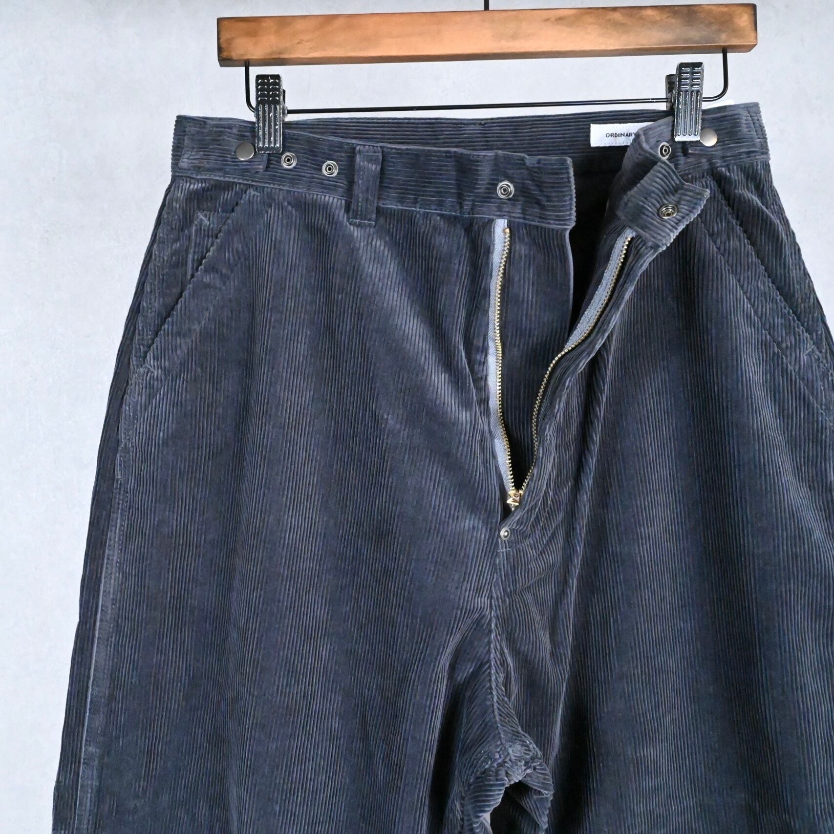 Ordinaryfits】CORDUROY BELL PANTS オーディナリーフィッツ