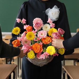 【卒業式・送別会に】寄せ花キット M