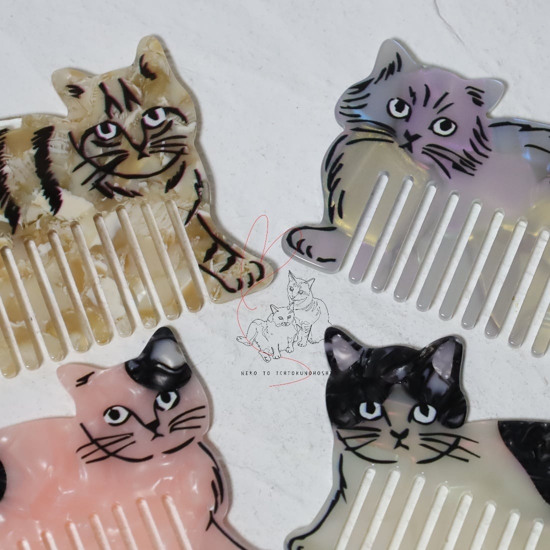 Matsuo Miyuki Cat Comb 松尾ミユキ 猫のコーム各種 | 猫とイチオクノホシ