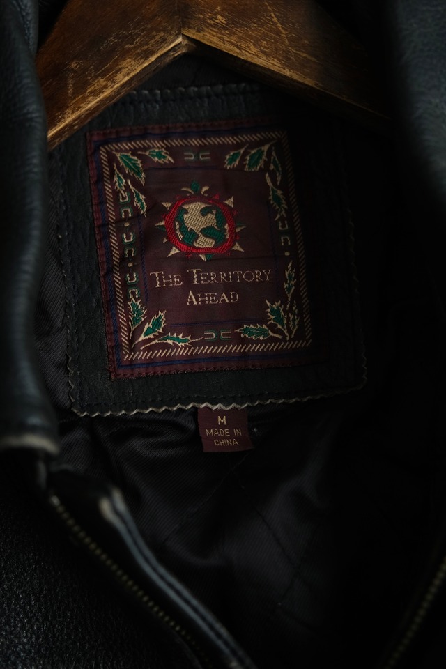 Utah／"The Territory Ahead" leather jacket
