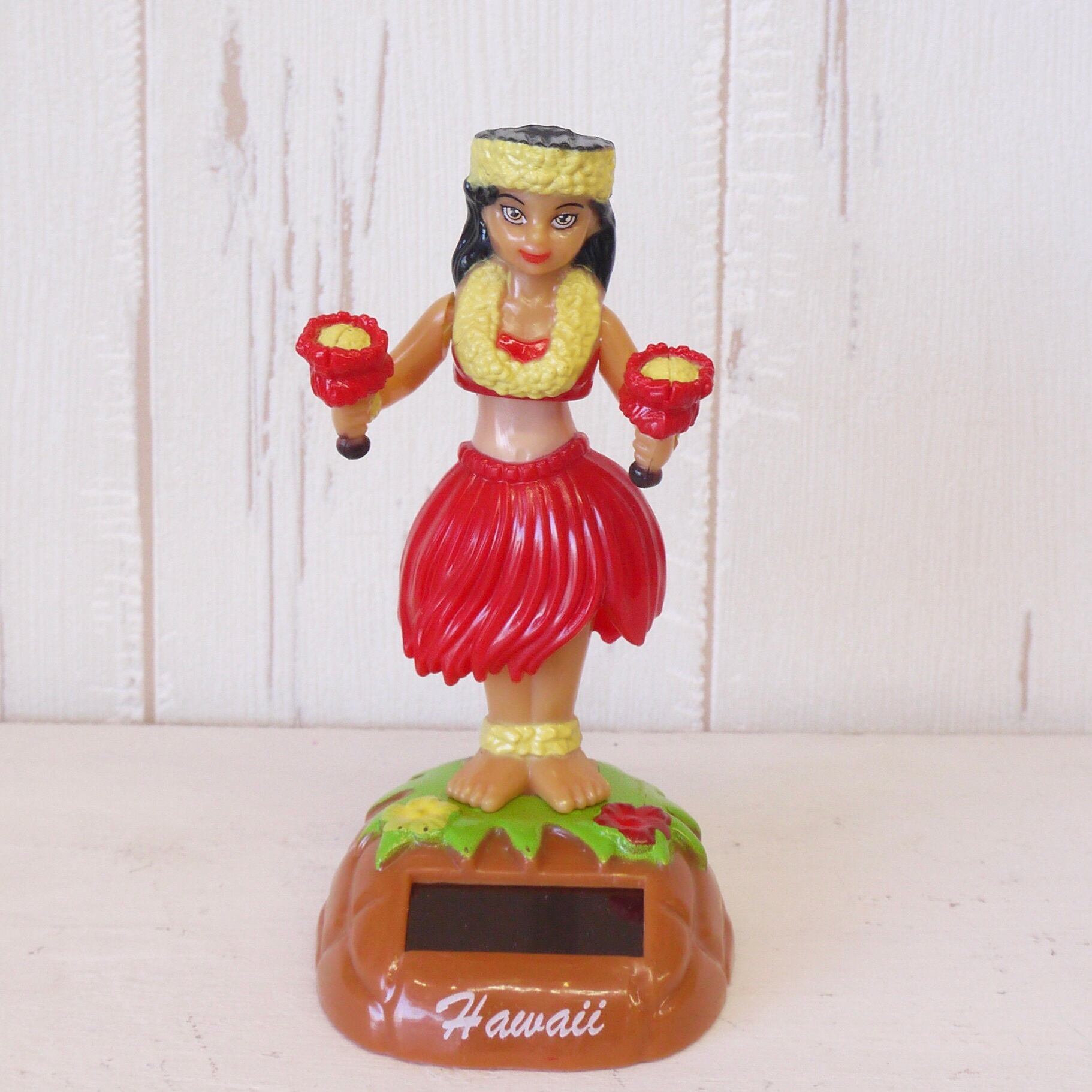 ☆ハワイ直輸入☆ソーラーフラドール／フラ人形☆＜ケイキ フラガール