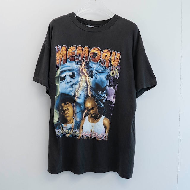 Notorious B.I.G & 2Pac " Please Stop The Violence "Faded Tag XXL【A5-60】
