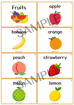 A/C Fruits(singular)