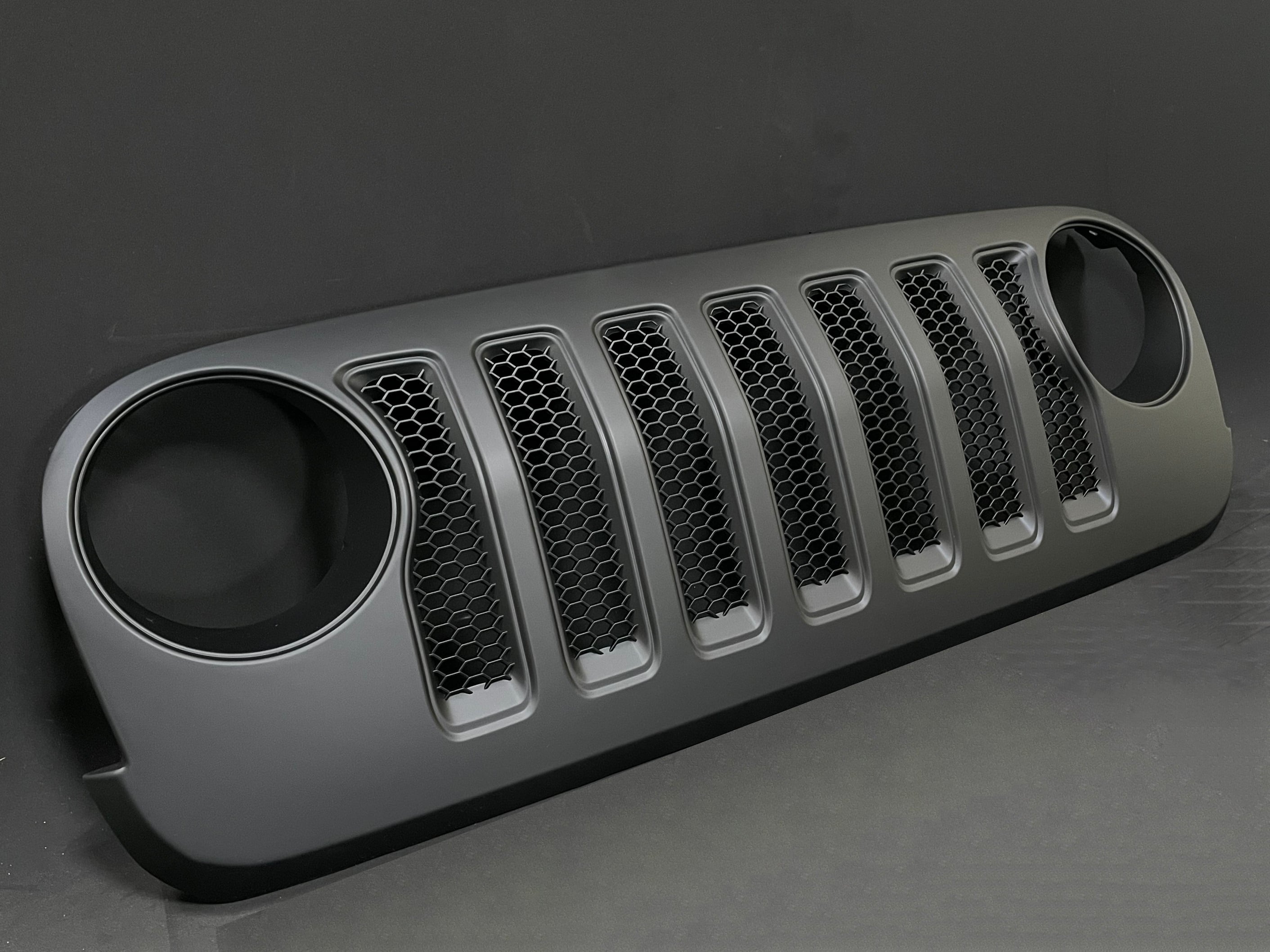 JLルック フロントグリル 07-18y JKラングラー用 JL仕様 JLスタイル JL