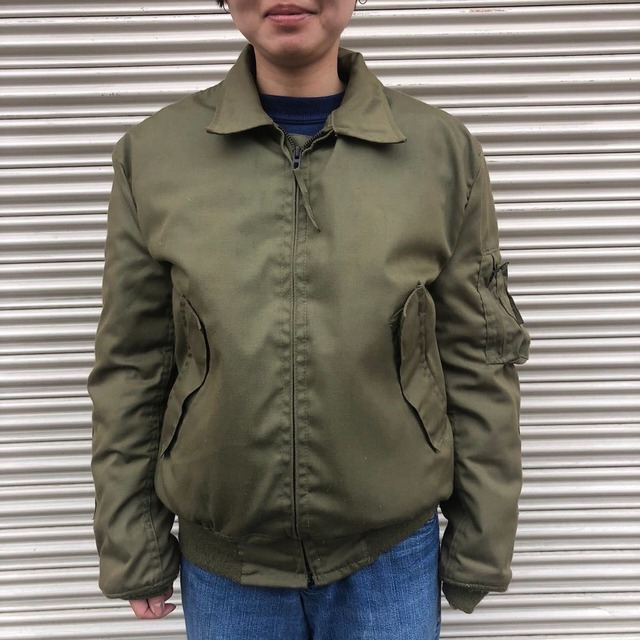 90s US.ARMY 米軍実物 CVC タンカースジャケット コールドウェザー 
