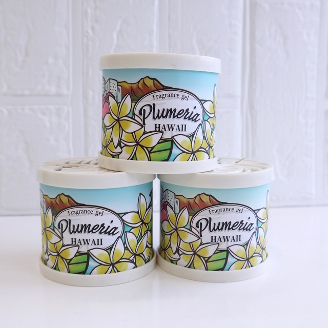 ★ハワイアン フレグランス ジェル缶★ジェルフレグランス／ハワイ芳香剤 ＜PLIMERIA＞プルメリア