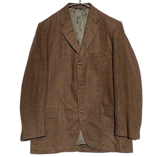 [TOWNCRAFT - Penneys] Vintage Tailored Tweed Wool Jacket [1960s-] Vintage Wool Jacket