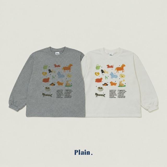 《予約/送料無料》pony T / Plain.