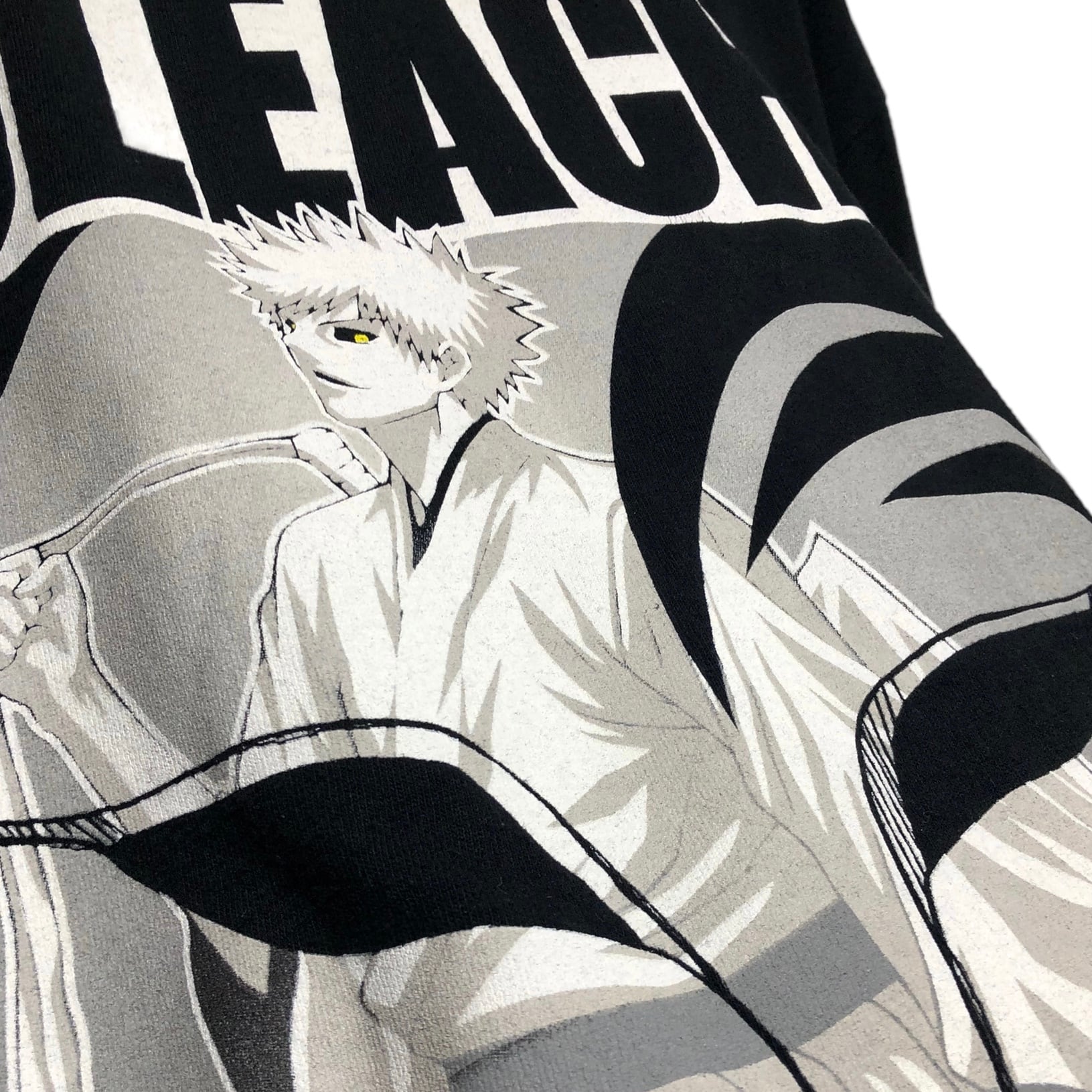 00s 白一護 BLEACH ブリーチ 黒崎一護 アニメ XL ホロウ化 Tシャツ