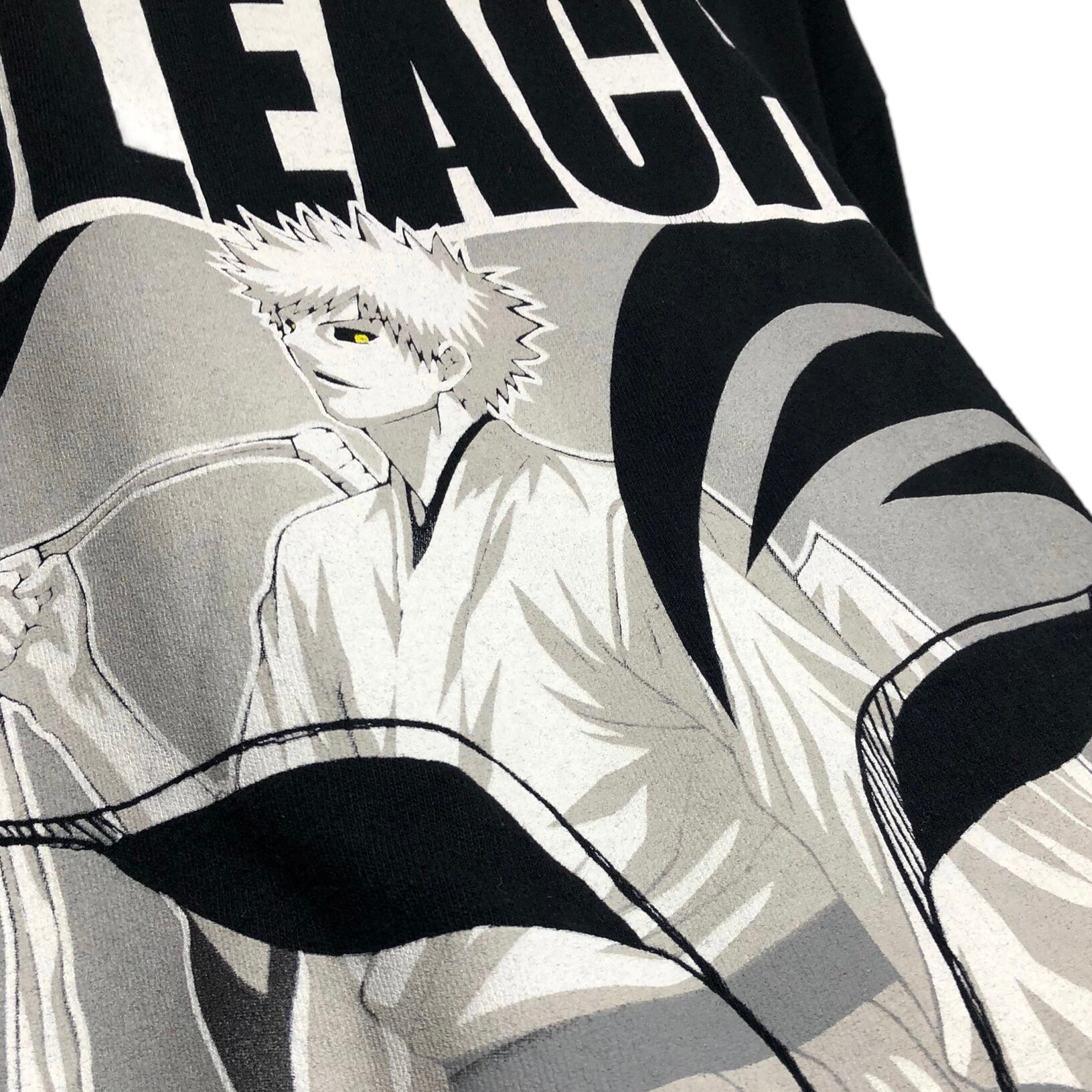 00s 白一護 BLEACH ブリーチ 黒崎一護 アニメ XL ホロウ化 Tシャツ 