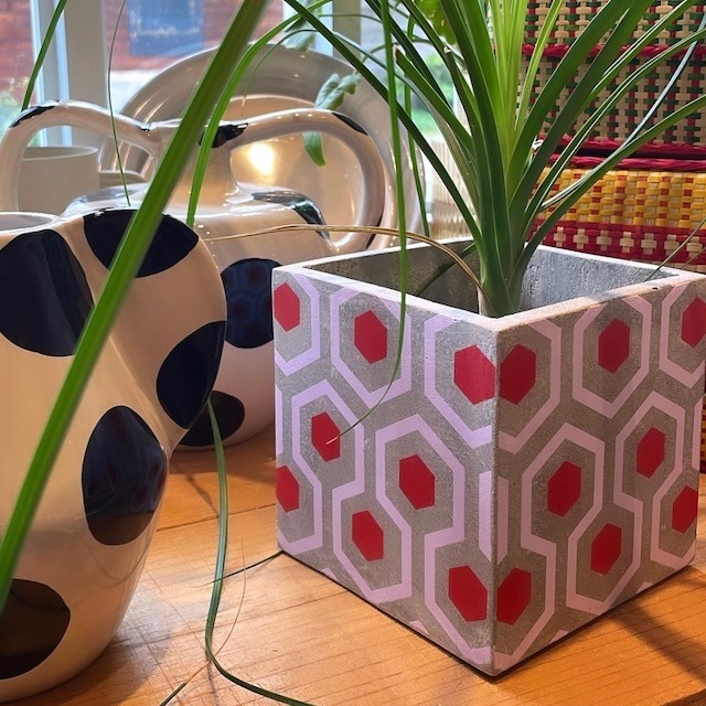 SERAX "Feeling Pot" Red/Rose w13cm×13cm セラックス植木鉢カバー