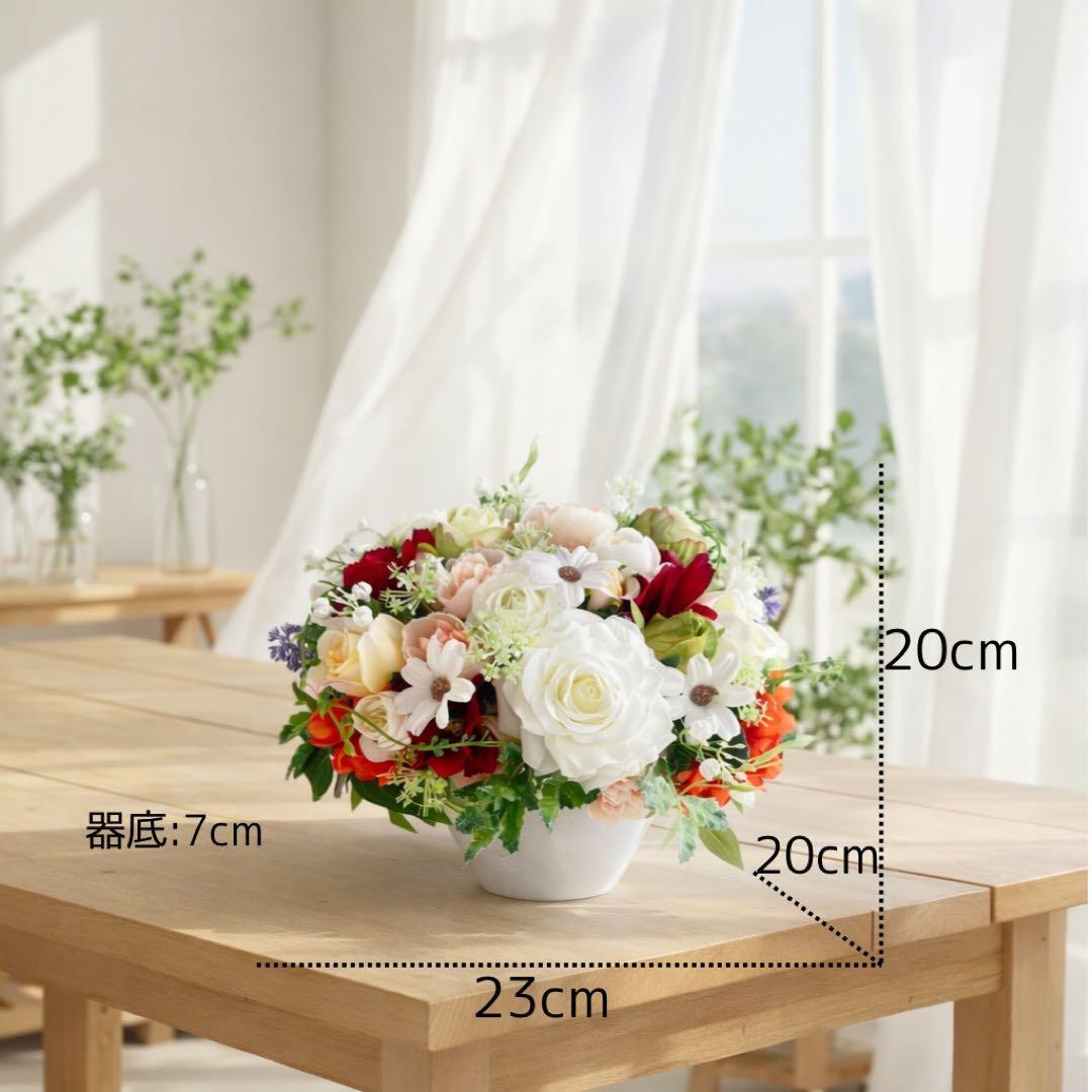 光触媒フラワー「フルール・シュシュ」薔薇のミニ庭園 Sサイズ 母の日