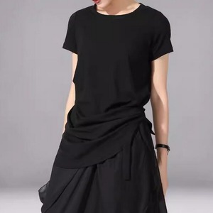 アシンメトリースリムトップス　R0124