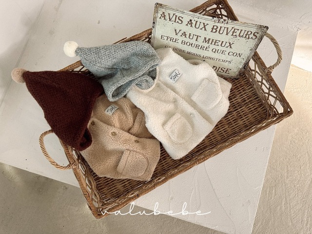 【予約】Pom-ball Dumble Vest (Bebe)