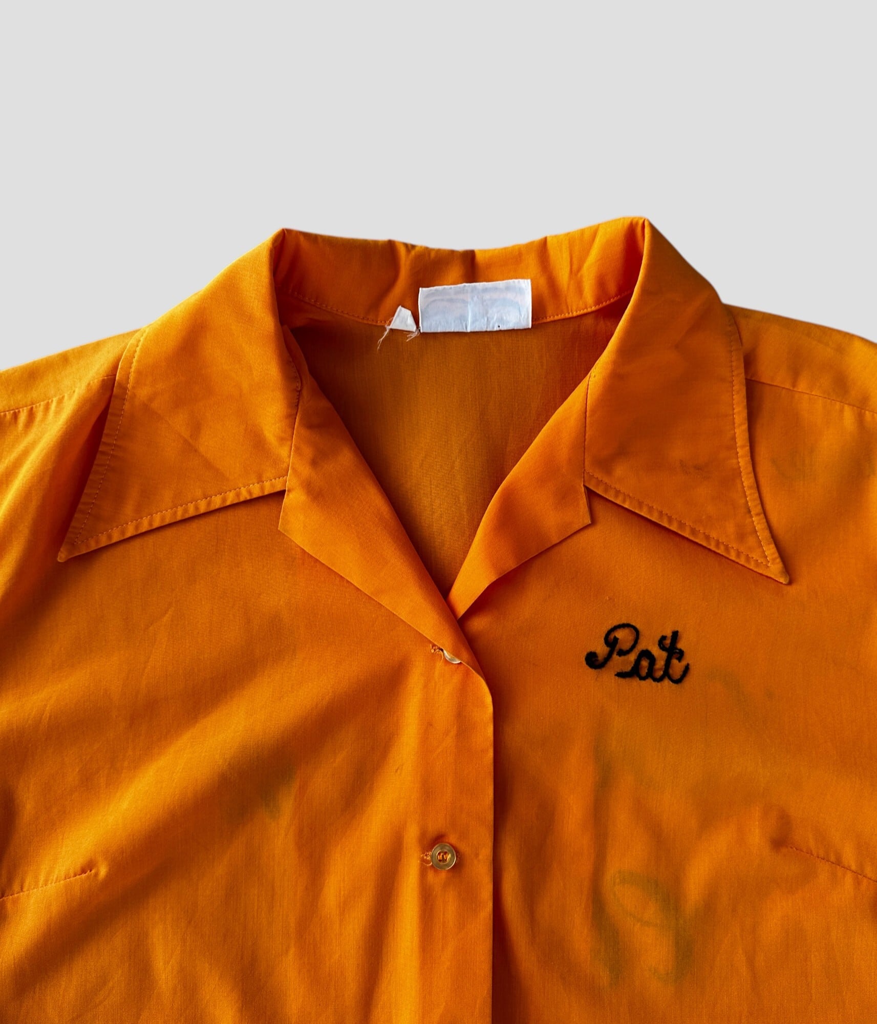 King Louie ボーリングシャツ 40s 50s ダイヤ柄 黒 ボーリングシャツ キングルイ King Louie