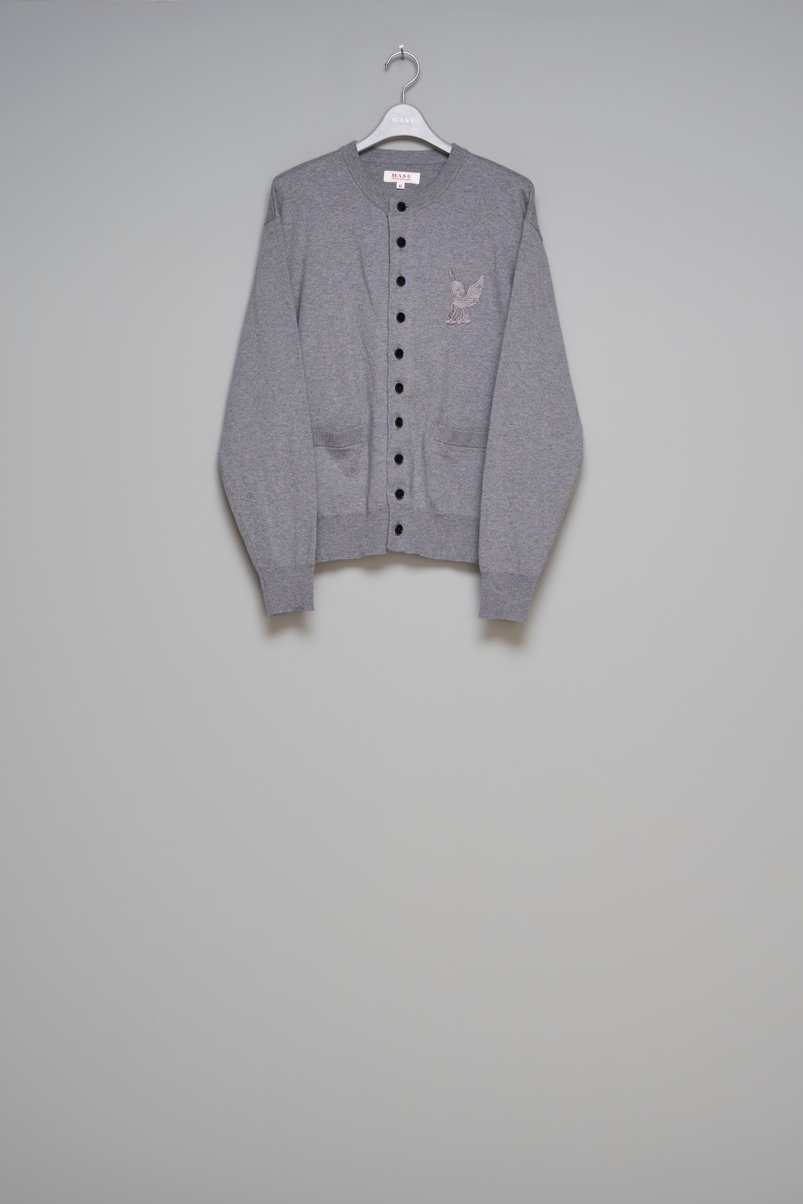 masu 25aw カーディガン サイズ48 25AW】MASU エムエーエスユー / 10 BUTTONS CARDIGAN