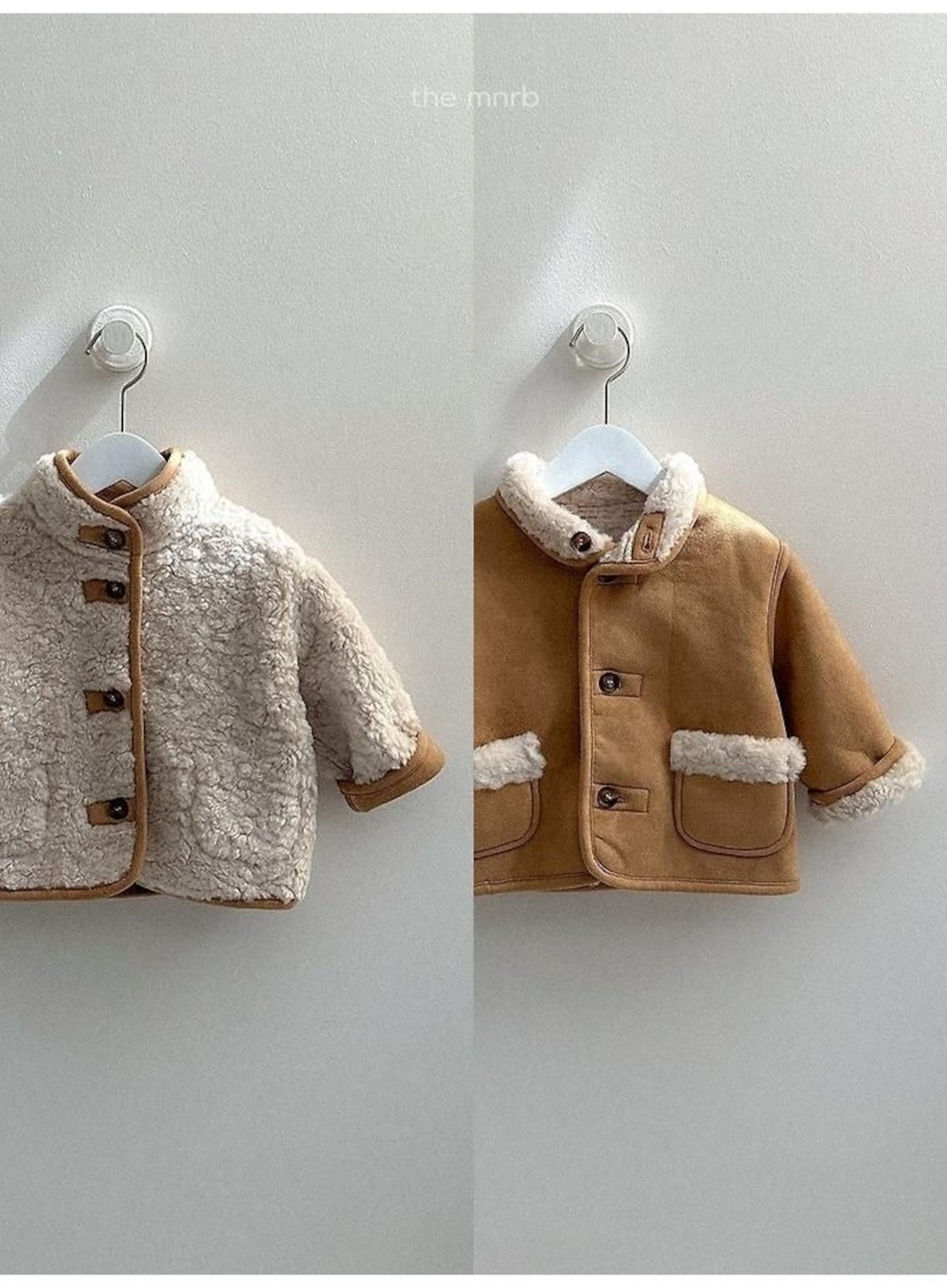 〖取寄〗韓国子供服 / 26winter / minirobe / リバーシブルムスタン / キッズ *S~XL*