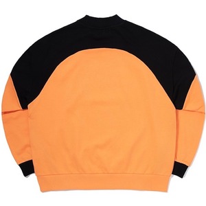 SALE 送料無料【HIPANDA ハイパンダ】レディース ビッグサイズ クルーネック スウェット トレーナー WOMEN'S HACKING BIG SIZE CREW NECK SWEAT SHIRT / WHITE・BLACK・ORANGE