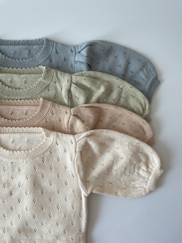 【予約商品】knit tops 4col