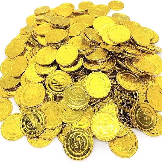 KINOKINO ゴールド コイン 金貨 セット おもちゃ 海賊