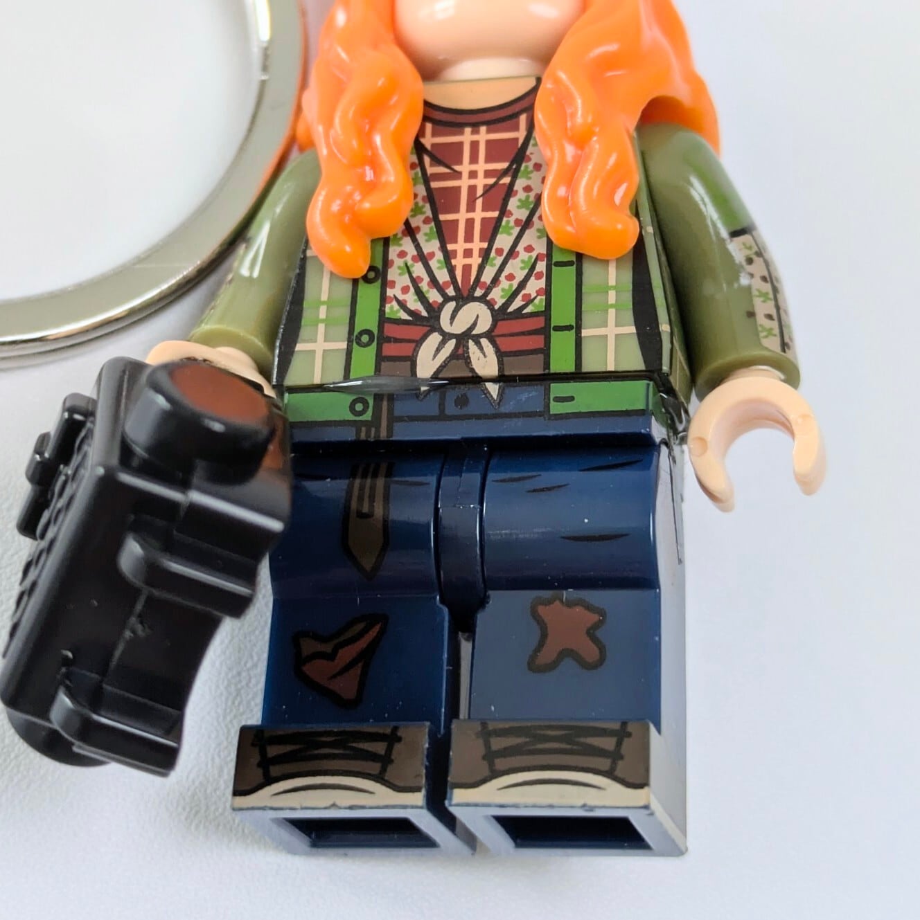 ★ブロックフィギュアキーホルダー★【 Stranger Things / ストレンジャーシングス 】 マキシーン・メイフィールド / マックス / Season5〚アメリカン雑貨 アメトイ〛