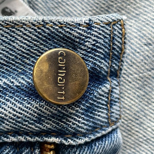 00s メキシコ製 デニム ダブルニー Carhartt 34×32 詳細写真10