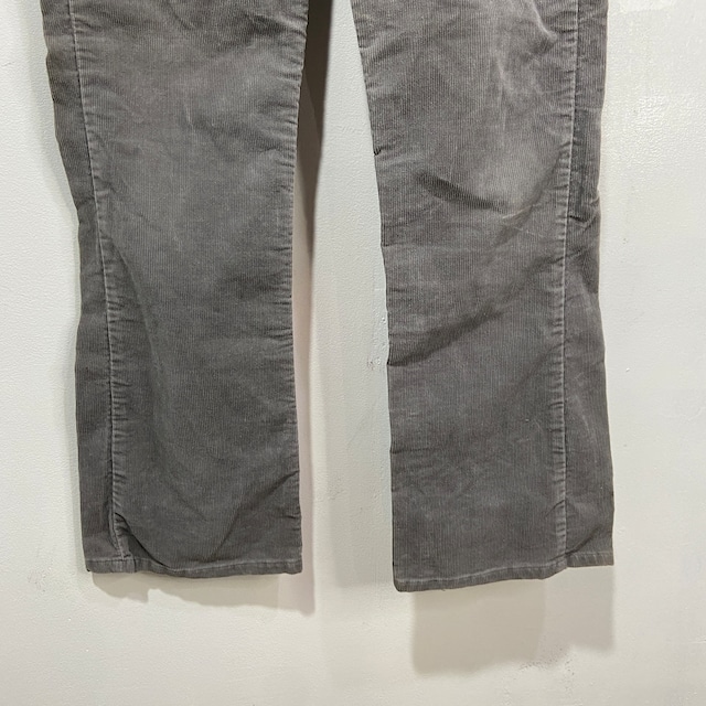 『送料無料』80s Levi's 517 コーデュロイフレアパンツ グレー W32