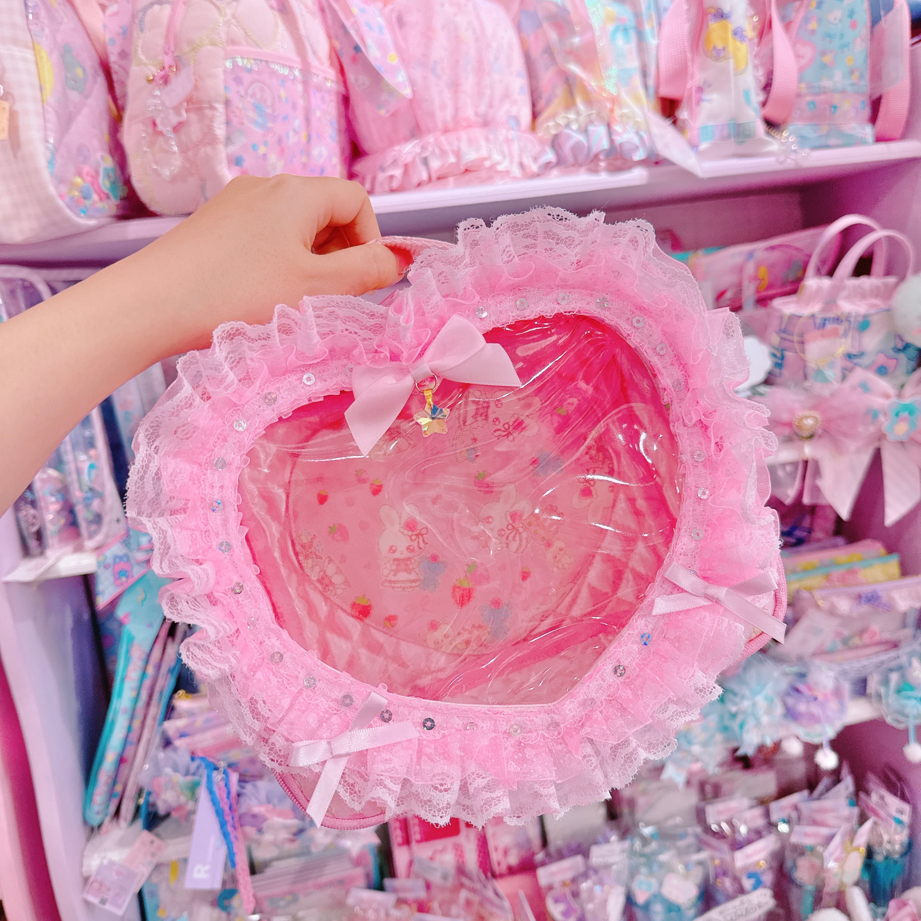 【D8】81-39ぬいぐるみ2wayトランクバッグM（ショルダーひも別売）